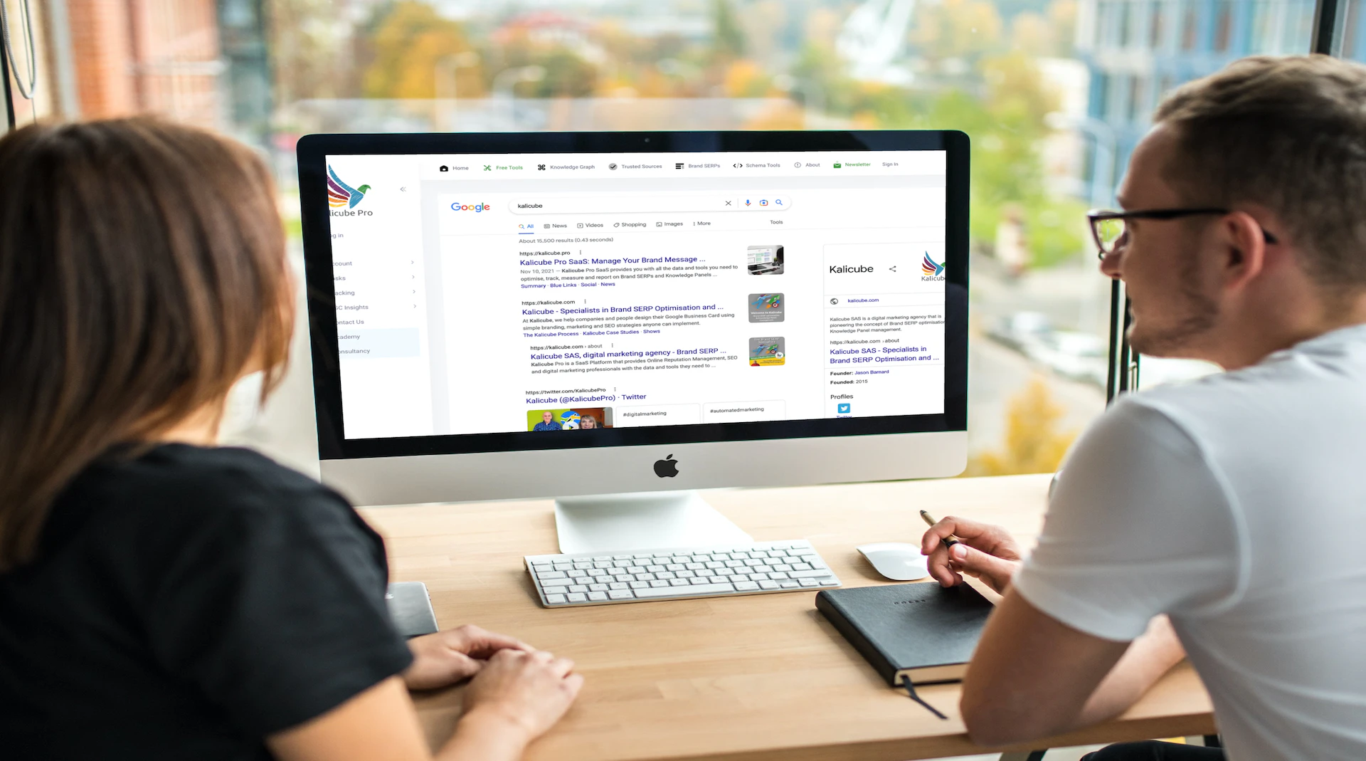 screenshot of Kalicube Pro